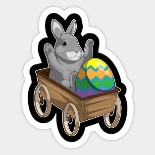 Bunny Easter Easter egg Carriage Sticker